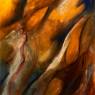 Solstice, acrylique, pastel, graphite et fusain sur mylar, 91 x 61 cm (36 x 24 po)